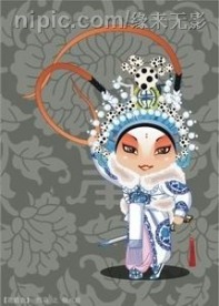 国粹京剧卡通人24款