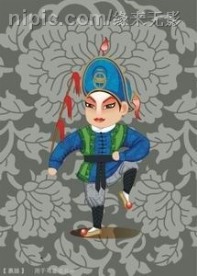 国粹京剧卡通人39款