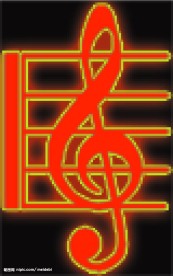 霓虹灯分层素材PSD—酒吧70