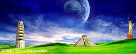 高分辨率梦幻风景