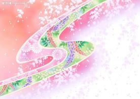 典雅梦幻花纹