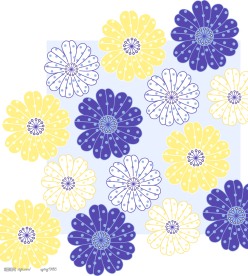精美矢量花纹底图