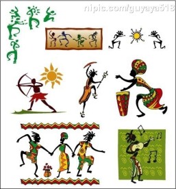 非洲风情  多图 矢量文件 ai