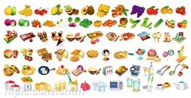 各类食物食品元素矢量素材