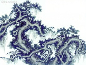 国画系列—古树奇石（63张）