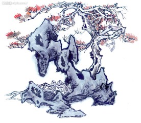 国画系列—古树奇石（63张）