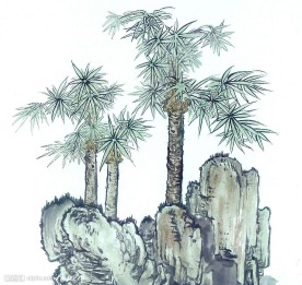 国画系列—古树奇石（63张）