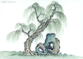 国画系列—古树奇石（63张）