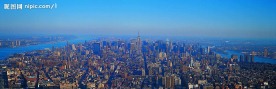 精美绝伦的宽幅城市风景
