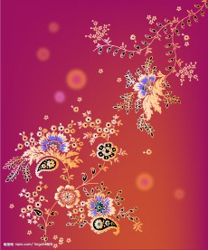漂亮的花纹