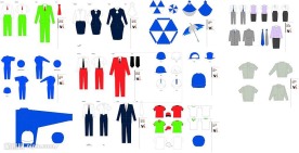 服饰类 VI模版
