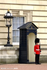 英国皇家警察站岗