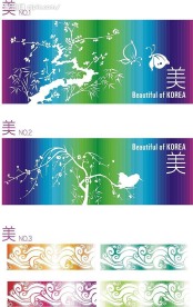 矢量花纹背景