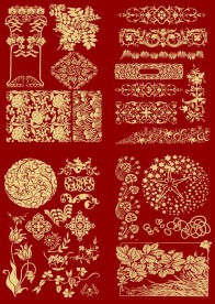 欧式抽象花纹
