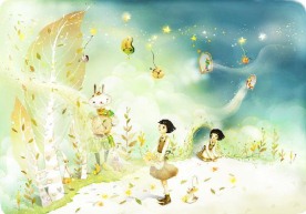 童话般的PSD分层素材