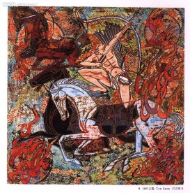 民族 版画 艺术 月饼素材