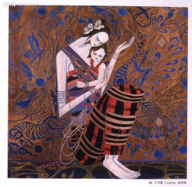 民族 版画 艺术 月饼素材