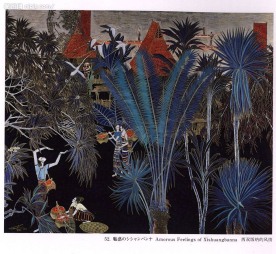 民族 版画 艺术 月饼素材