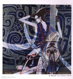 民族 版画 艺术 月饼素材