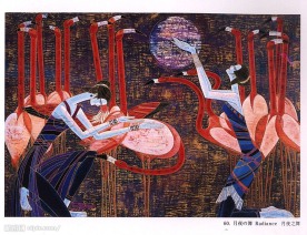 民族 版画 艺术 月饼素材