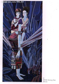 民族 版画 艺术 月饼素材