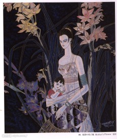 民族 版画 艺术 月饼素材