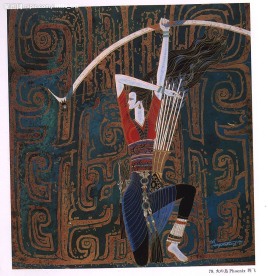 民族 版画 艺术 月饼素材