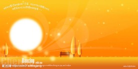 PSD分层素材_橙色精灵14