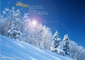 天籁之音系列模板（下雪的天空）6