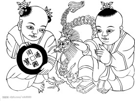 新年小孩