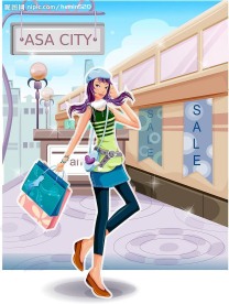 时尚超级精品美女