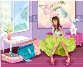 时尚超级精品美女