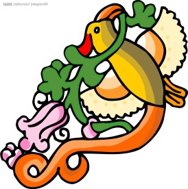 彩色花纹图案(496)