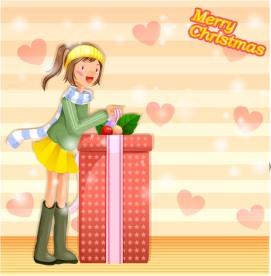 精品圣诞美女