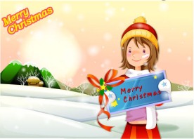 精品圣诞美女
