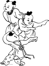 新年小孩