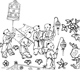 新年小孩