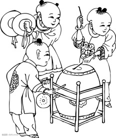 新年小孩