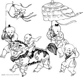 新年小孩