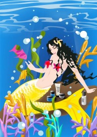 减肥瘦身矢量美女