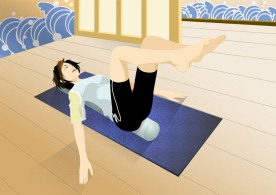 减肥瘦身矢量美女