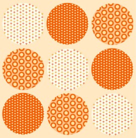 韩式 可爱矢量花纹