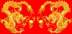 双龙斗珠