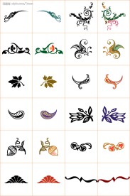 中国古典花纹5