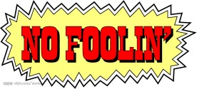 no foolin英文字母