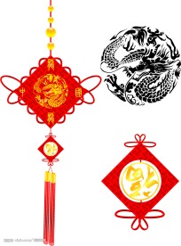 中国结+龙