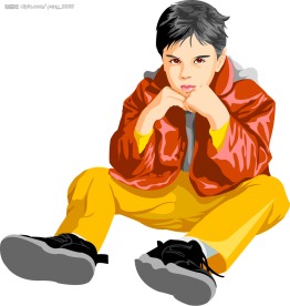 矢量AI儿童人物