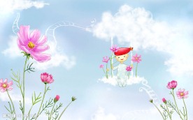 卡通风景图片