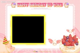 生日主题贺卡模板