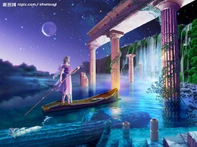 科幻人物背景
